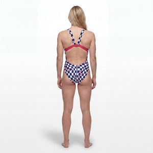 Turbo Women's Wide Strap Swimsuit Go Usa
