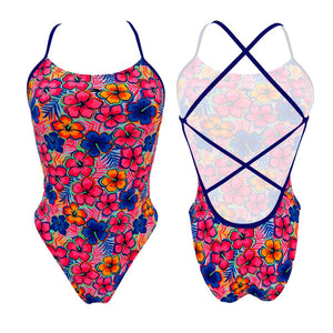 Turbo Women's Swimsuit Sirene Vivid Hibiscus