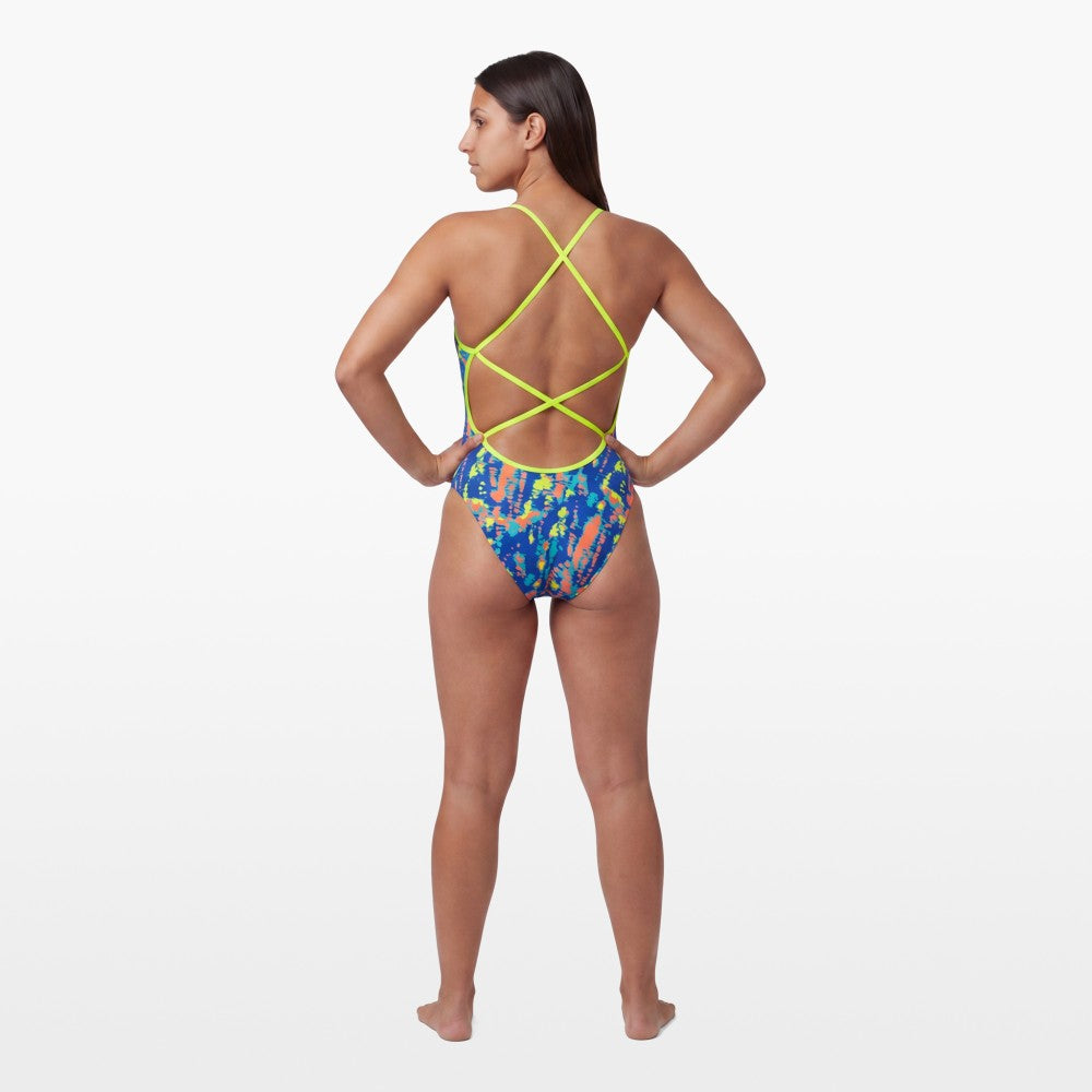 Turbo Women's Swimsuit Sirene Wild Tie Dye