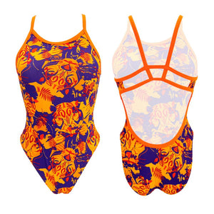Turbo Women's Kraken Swimsuit- Tiger Jungle