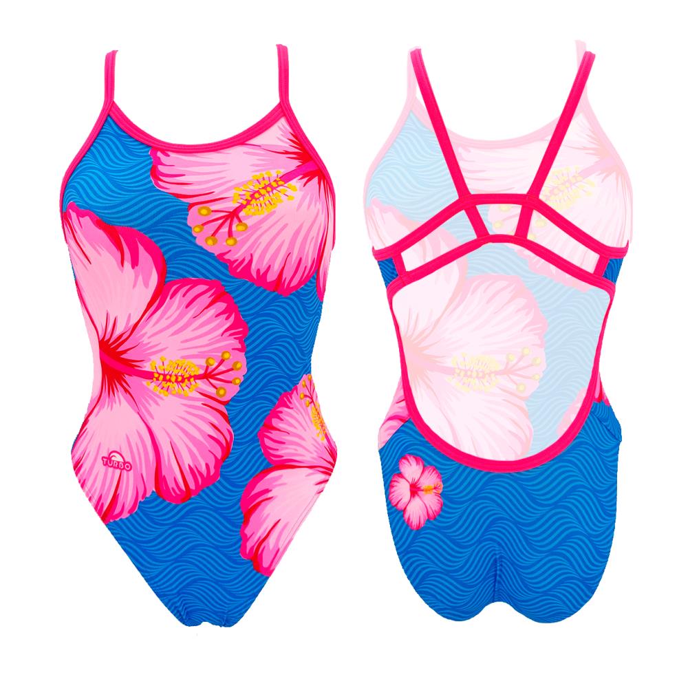 Turbo Women's Kraken Swimsuit- Giant Hibis