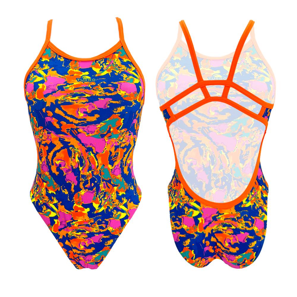 Turbo Women's Kraken Swimsuit- Toxic Eden