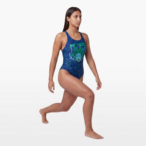 Turbo Women's Wide Strap Swimsuit Medusa