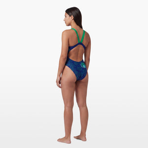 Turbo Women's Wide Strap Swimsuit Medusa