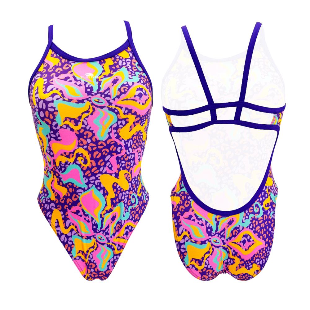 Turbo Women's Kraken Swimsuit- Sunset Mirage