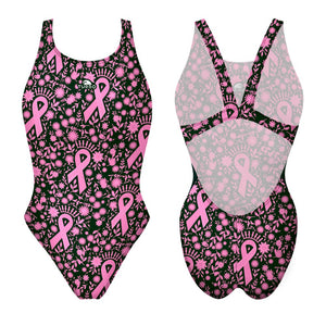 Turbo Women's Wide Strap Swimsuit Pink Resurge