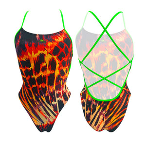 Turbo Women's Swimsuit Sirene Wild Fire
