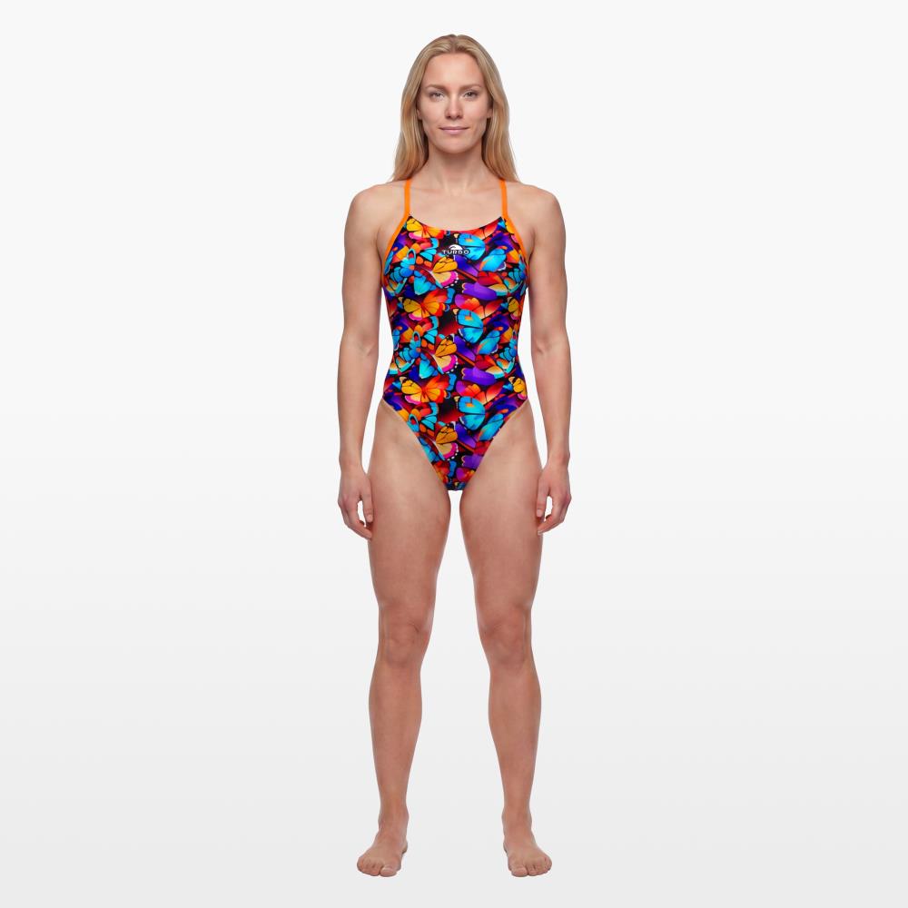 Turbo Women's Swimsuit Sirene Tante Farfalle