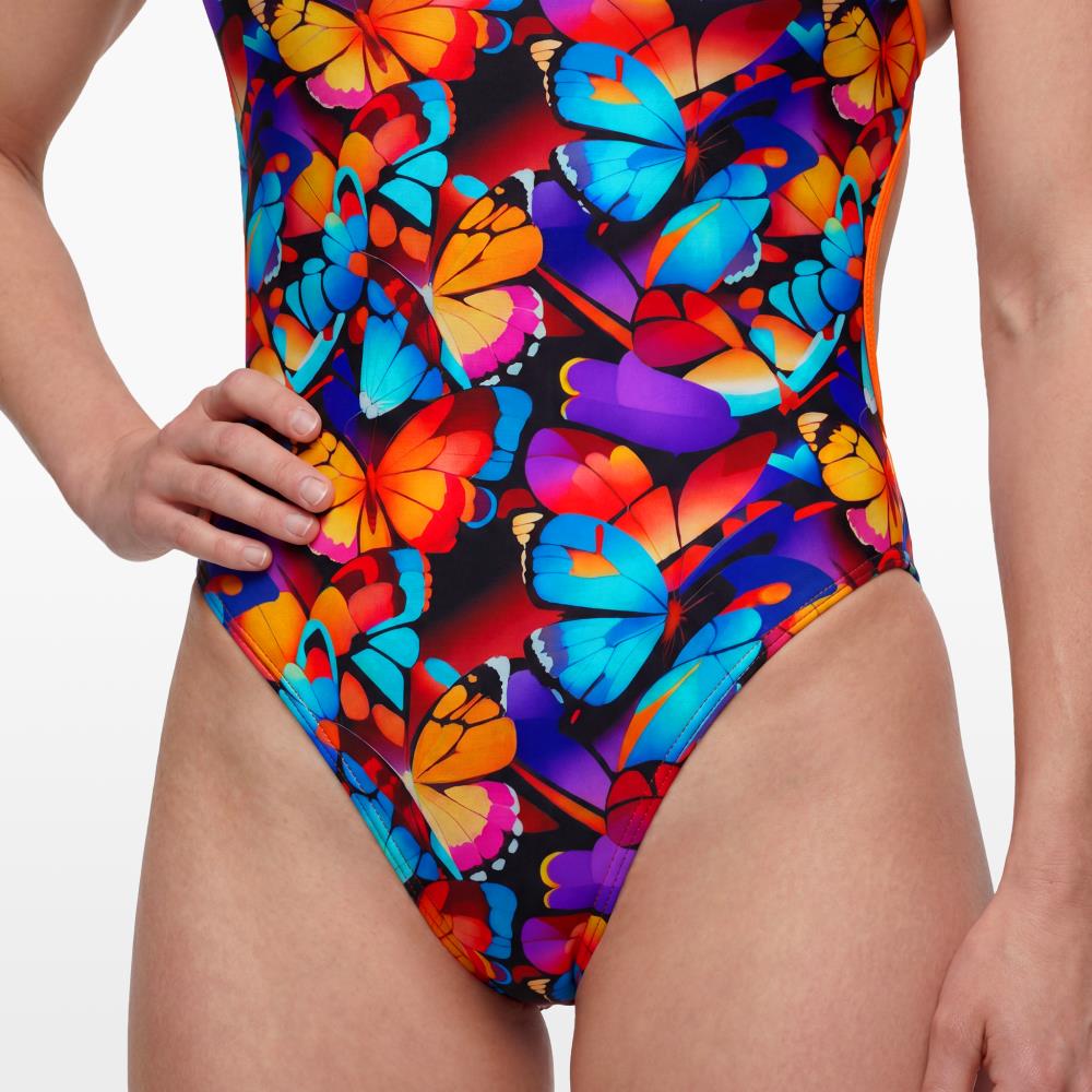 Turbo Women's Swimsuit Sirene Tante Farfalle