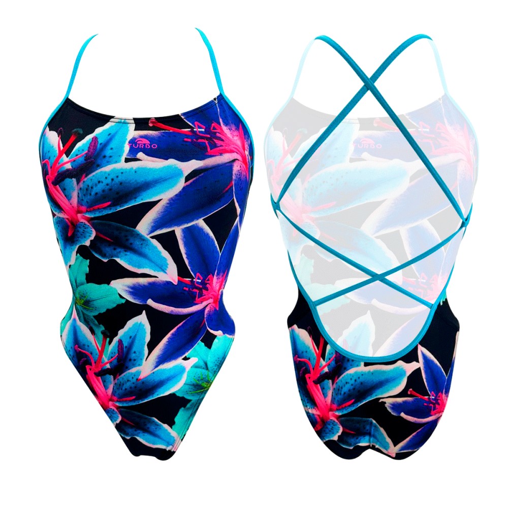 Turbo Women's Swimsuit Sirene Radiant Flowers
