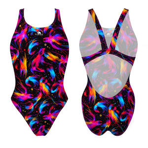 Turbo Women's Wide Strap Swimsuit Stardust Fins