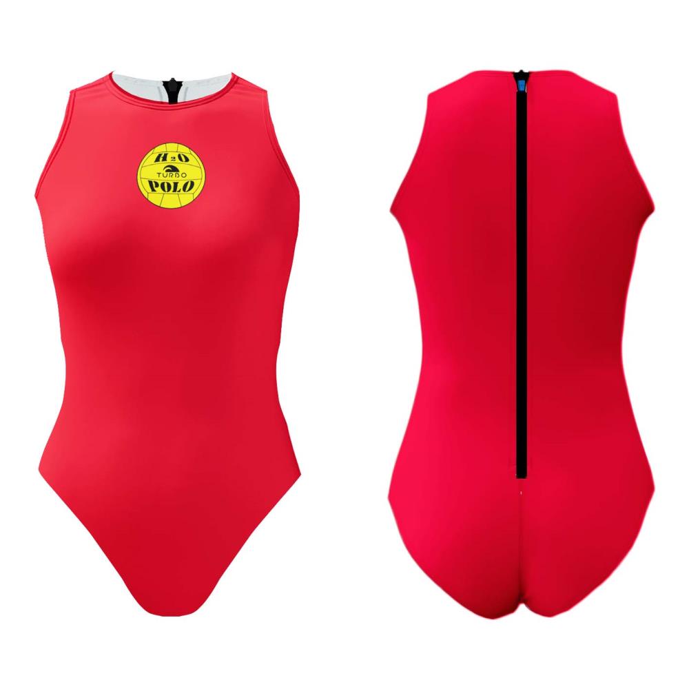 TURBO Women's Comfort Water Polo Swimsuit- H20 Polo Ball