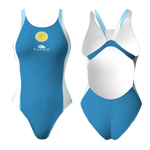Turbo Women's Wide Strap Swimsuit Argentina (Proresist)