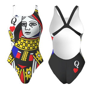 Turbo Women's Wide Strap Swimsuit Dama De Cors (Proresist)