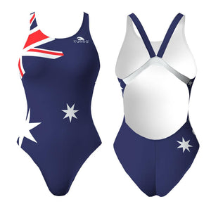 Turbo Women's Wide Strap Swimsuit Australia Band.(Proresist)