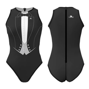 TURBO Women's Comfort Water Polo Swimsuit- Tux