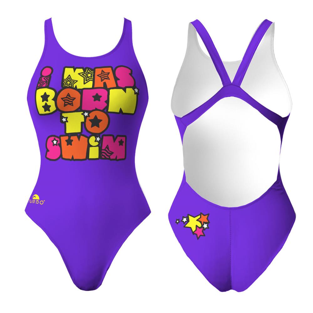 Turbo Women's Wide Strap Swimsuit Olimpic Pbt (Sin Forro)
