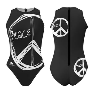TURBO Women's Comfort Water Polo Swimsuit- Peace
