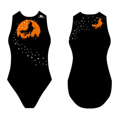 TURBO Women's Comfort Water Polo Swimsuit- Halloween