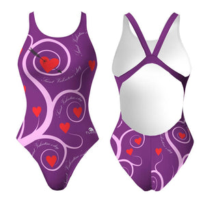 Turbo Women's Wide Strap Swimsuit Saint Valentine