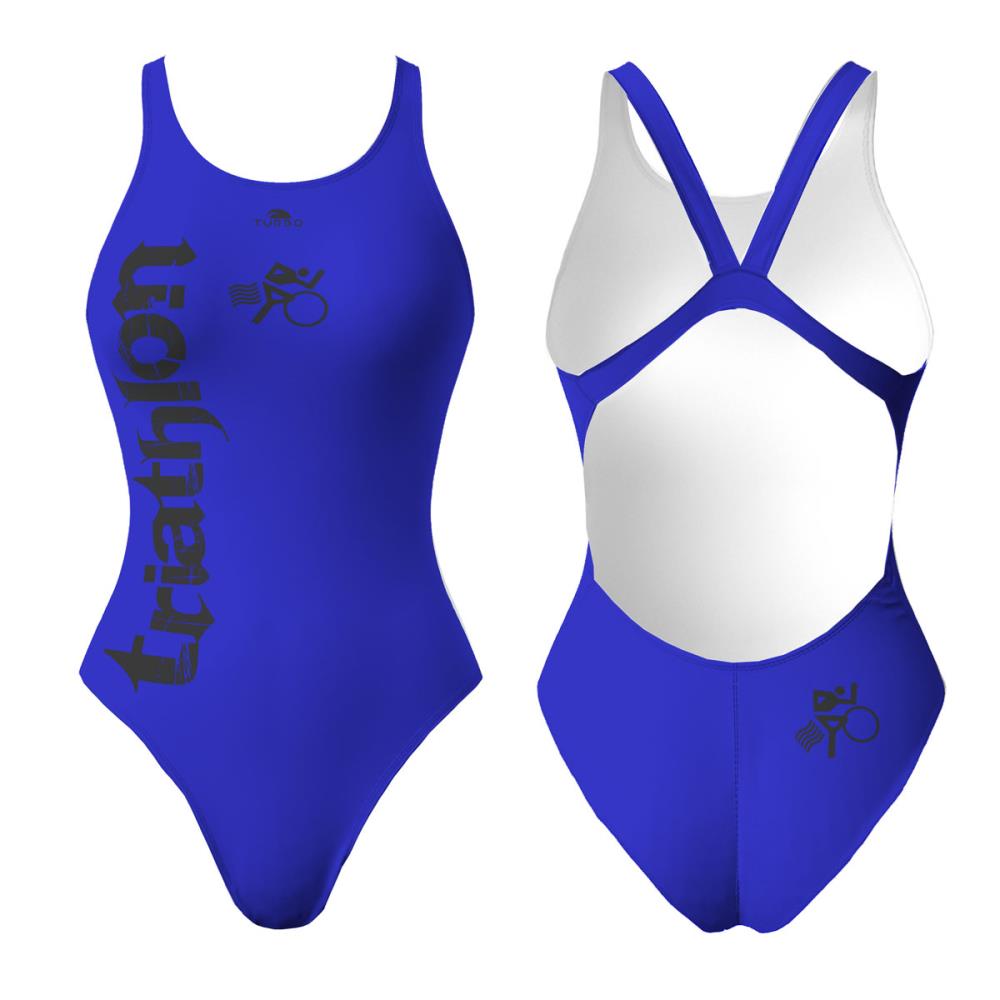 Turbo Women's Wide Strap Swimsuit Triathlon (Pro-Resist)
