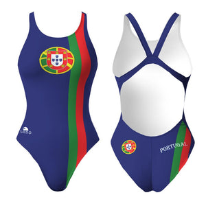 Turbo Women's Wide Strap Swimsuit Portugal (Pro-Resist)
