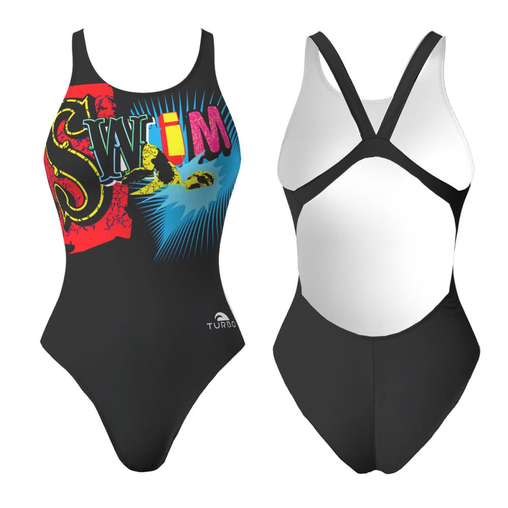 Turbo Women's Wide Strap Swimsuit The Swim (Pro-Resist)