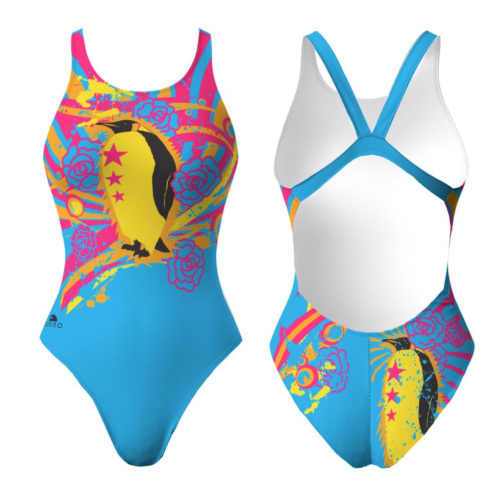Turbo Women's Wide Strap Swimsuit Olimpic Pbt