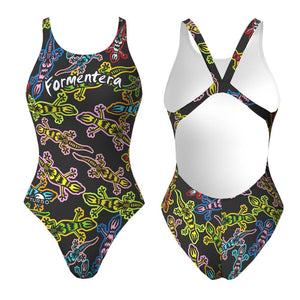 Turbo Women's Wide Strap Swimsuit Formentera