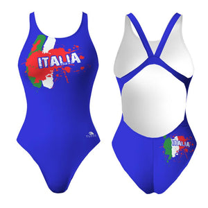 Turbo Women's Wide Strap Swimsuit Italia 2012