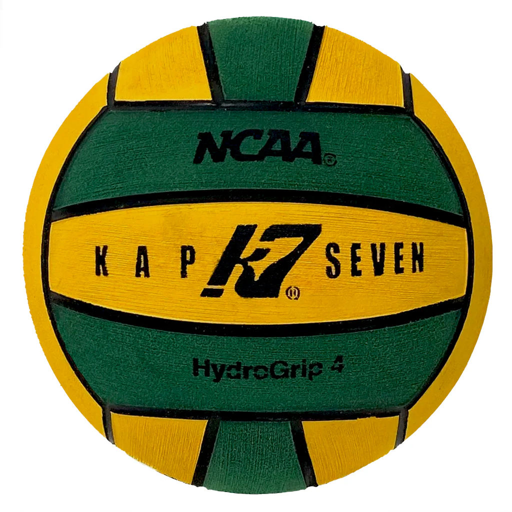 KAP7 Green/Yellow HydroGrip Water Polo Ball Size KAP7