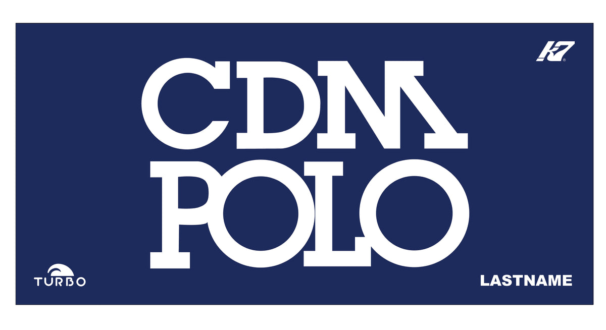 CDM High School Team Store - TURBO Cotton/Microfiber Towel