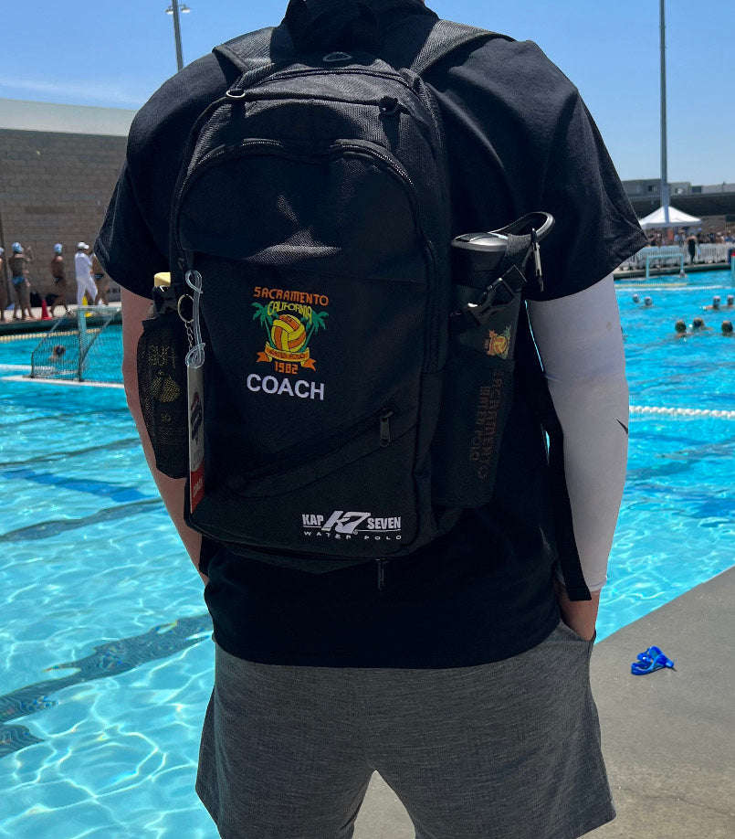 KAP7 Cavtat Coaches Backpack- Black