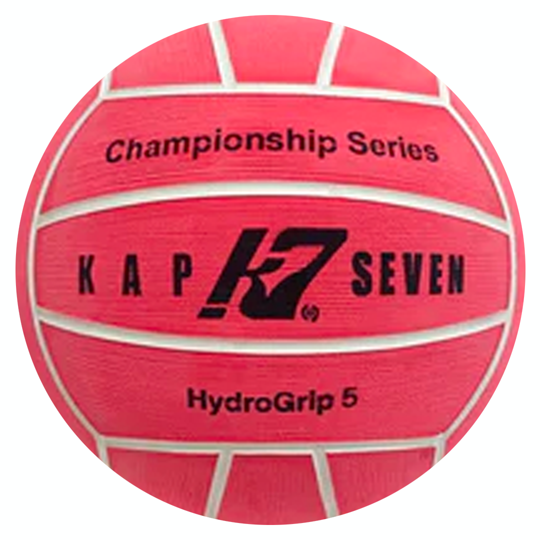 KAP7 Pink Hydrogrip Water Polo Ball - Size 5