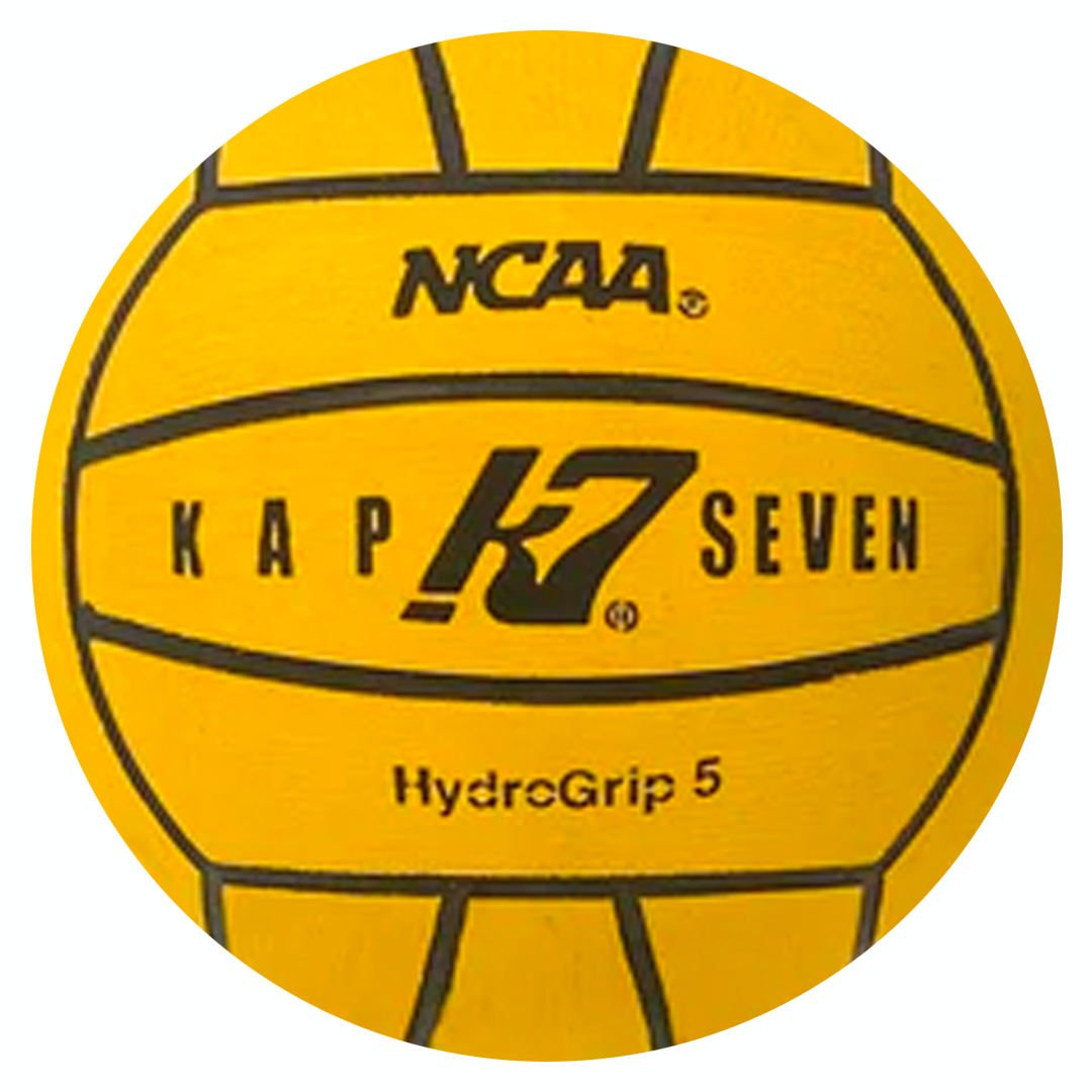 KAP7 Yellow Hydrogrip Water Polo Ball - Size 5 - KAP7 International