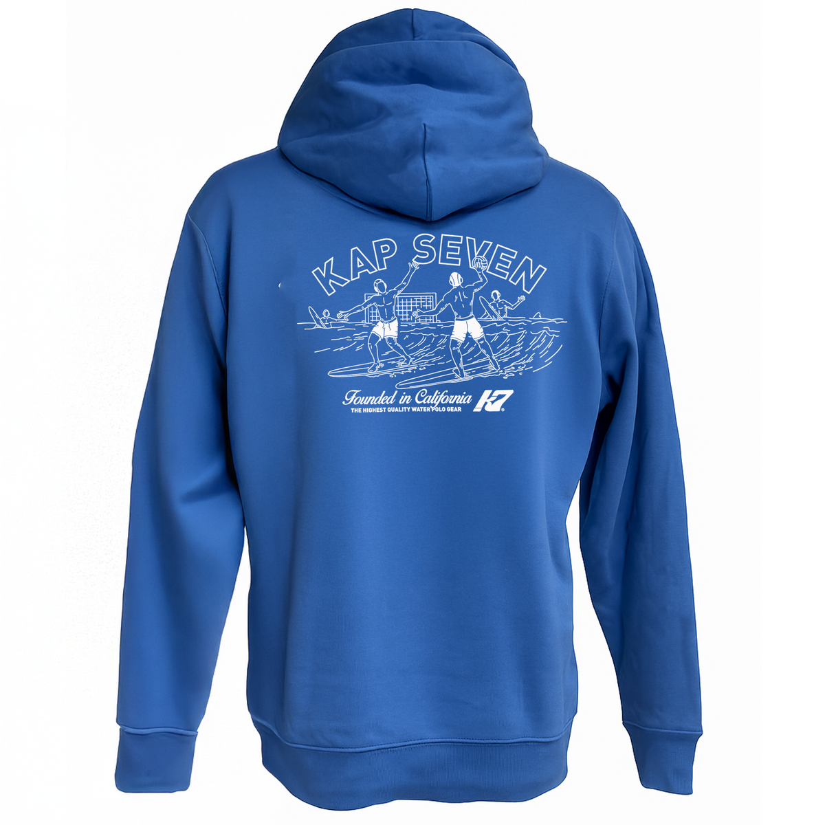 KAP7 California Surf Bright Blue Hoodie