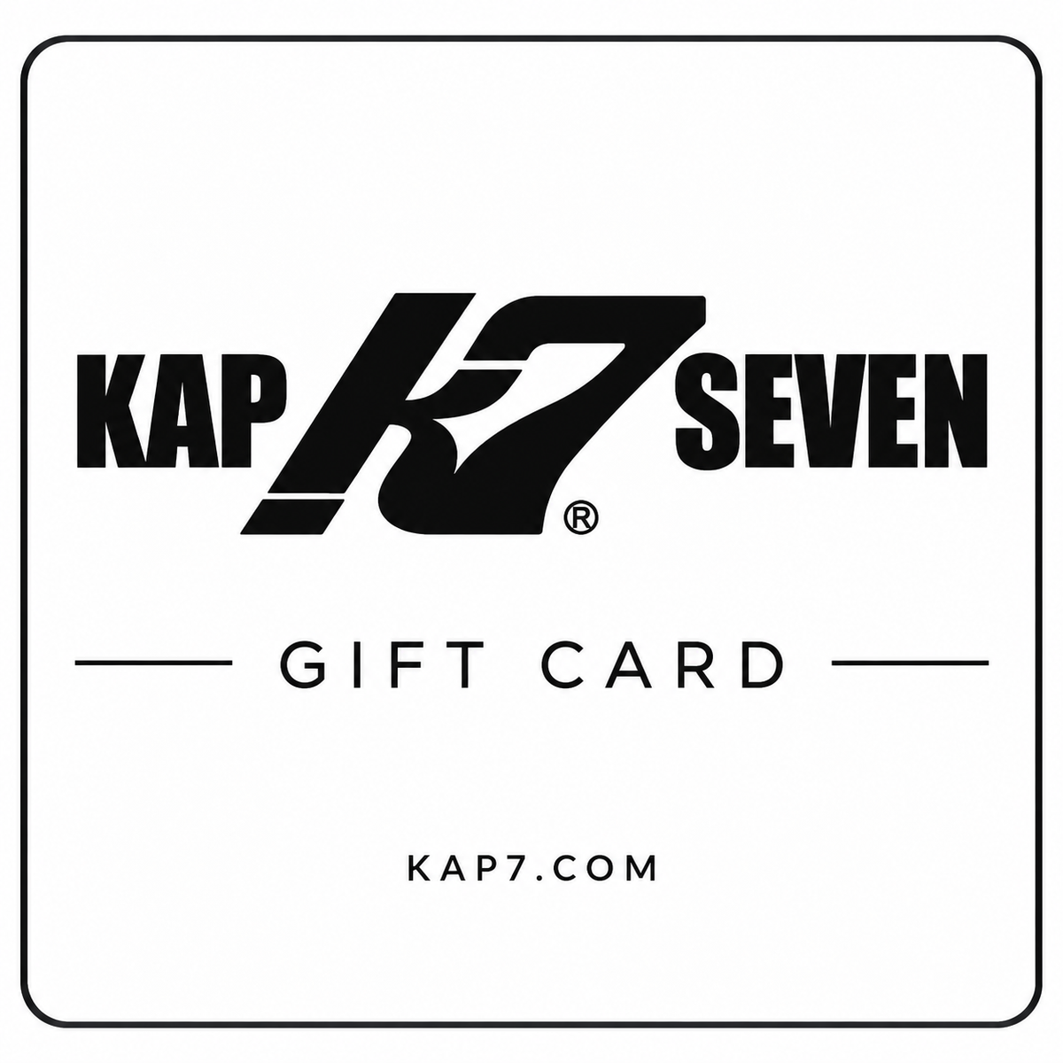 KAP7 Gift Card