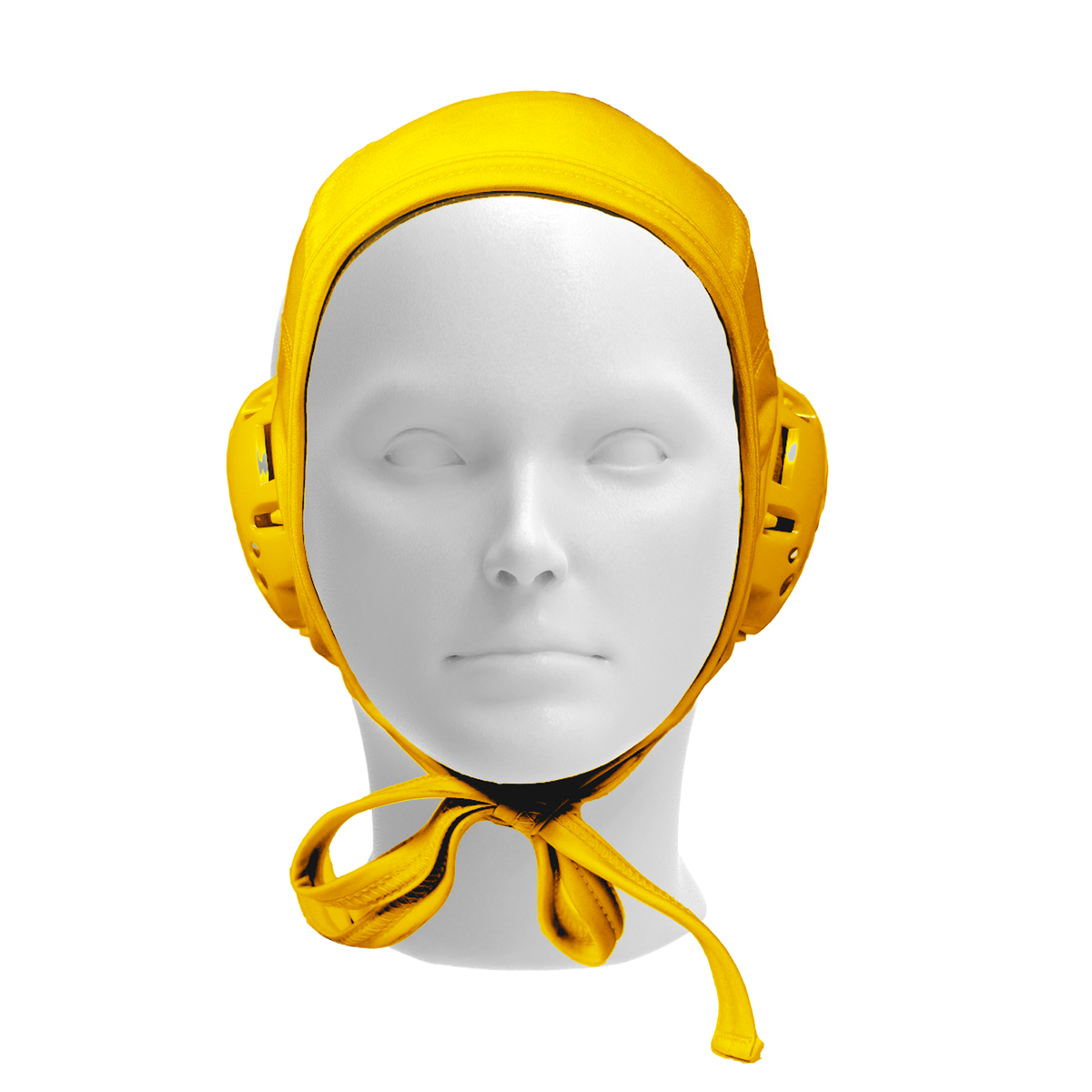 KAP7 Standard Water Polo Cap Set with 3 Numbers - Yellow