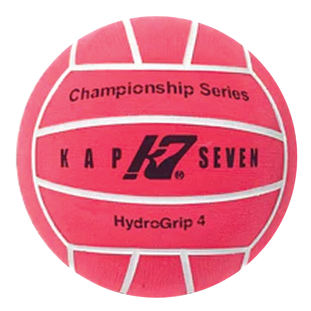 KAP7 Pink Hydrogrip Water Polo Ball - Size 4