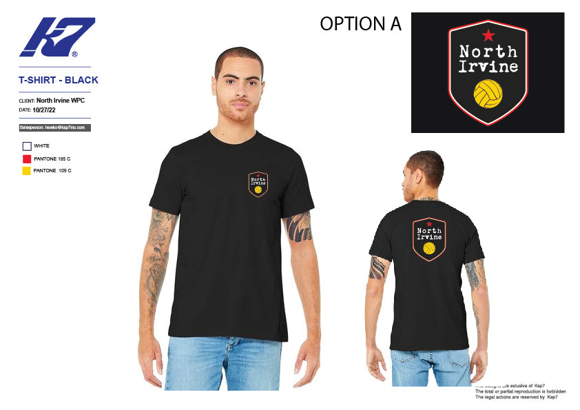 North Irvine WPC Team Store - T-Shirts - Black -**REQUIRED**