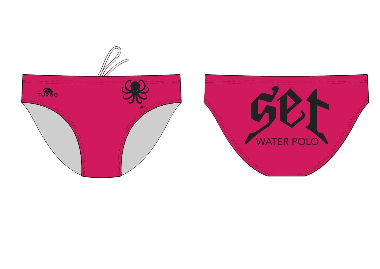 SET Aquatics Men's Hot Pink Brief