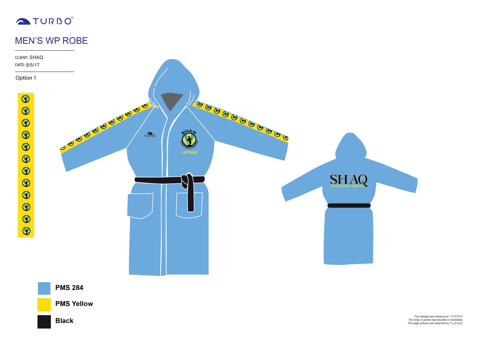 Sleepy Hollow Aquatics - SHAQ - TEAM STORE - Robe