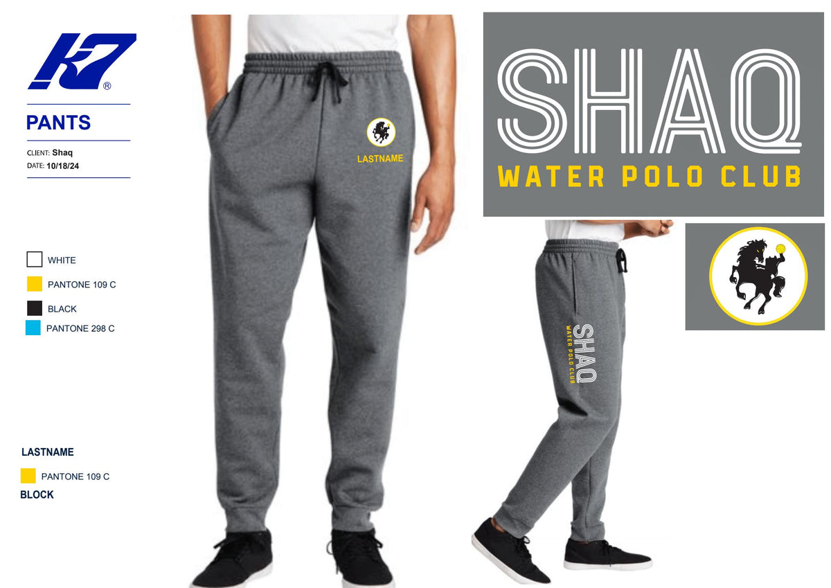Sleepy Hollow Aquatics - SHAQ - TEAM STORE - Fleece Jogger