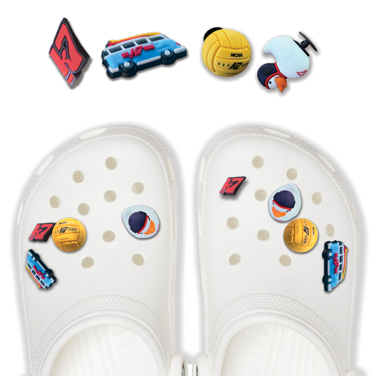 KAP7 - Croc Charm Bundle (4 Charms)