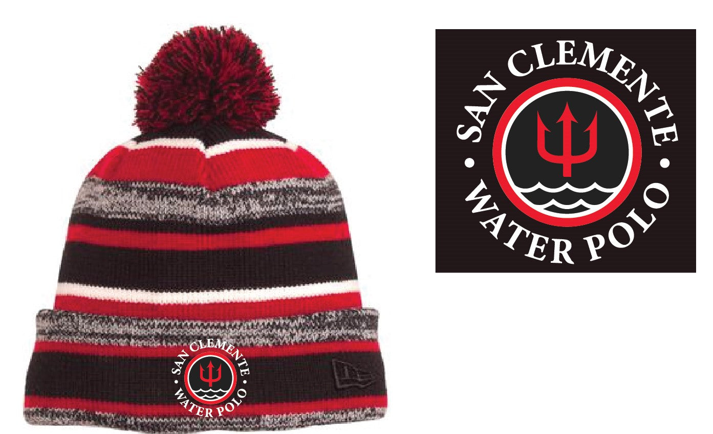 San Clemente WPC - Team Store - Red/Black Beanie