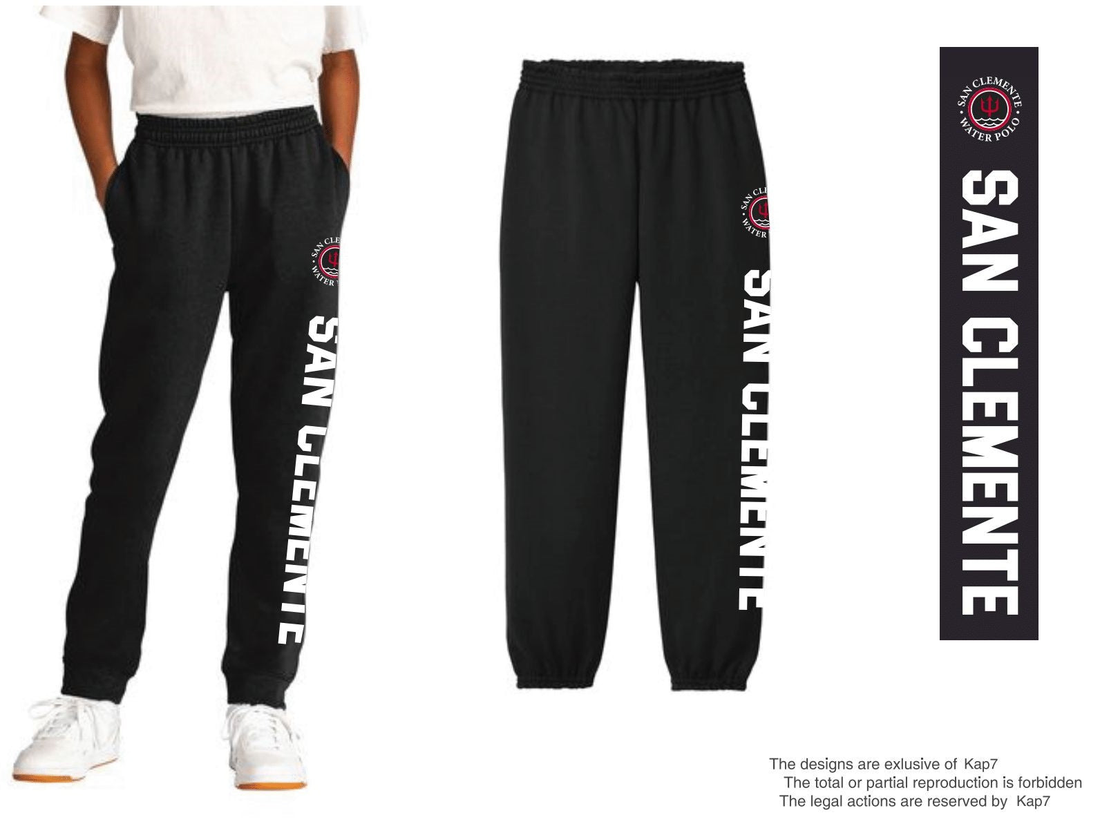 San Clemente WPC - Team Store - YOUTH Essential Fleece Sweatpant With Pockets