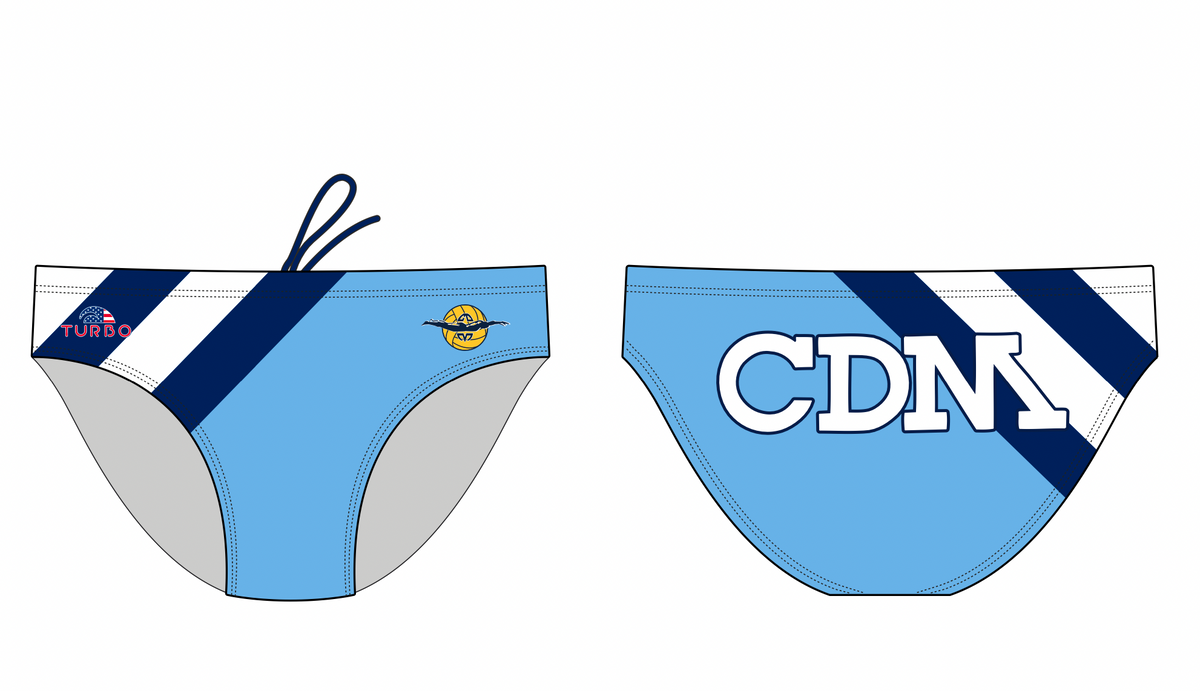 CDM High School Team Store - Mens TURBO Water Polo Suit