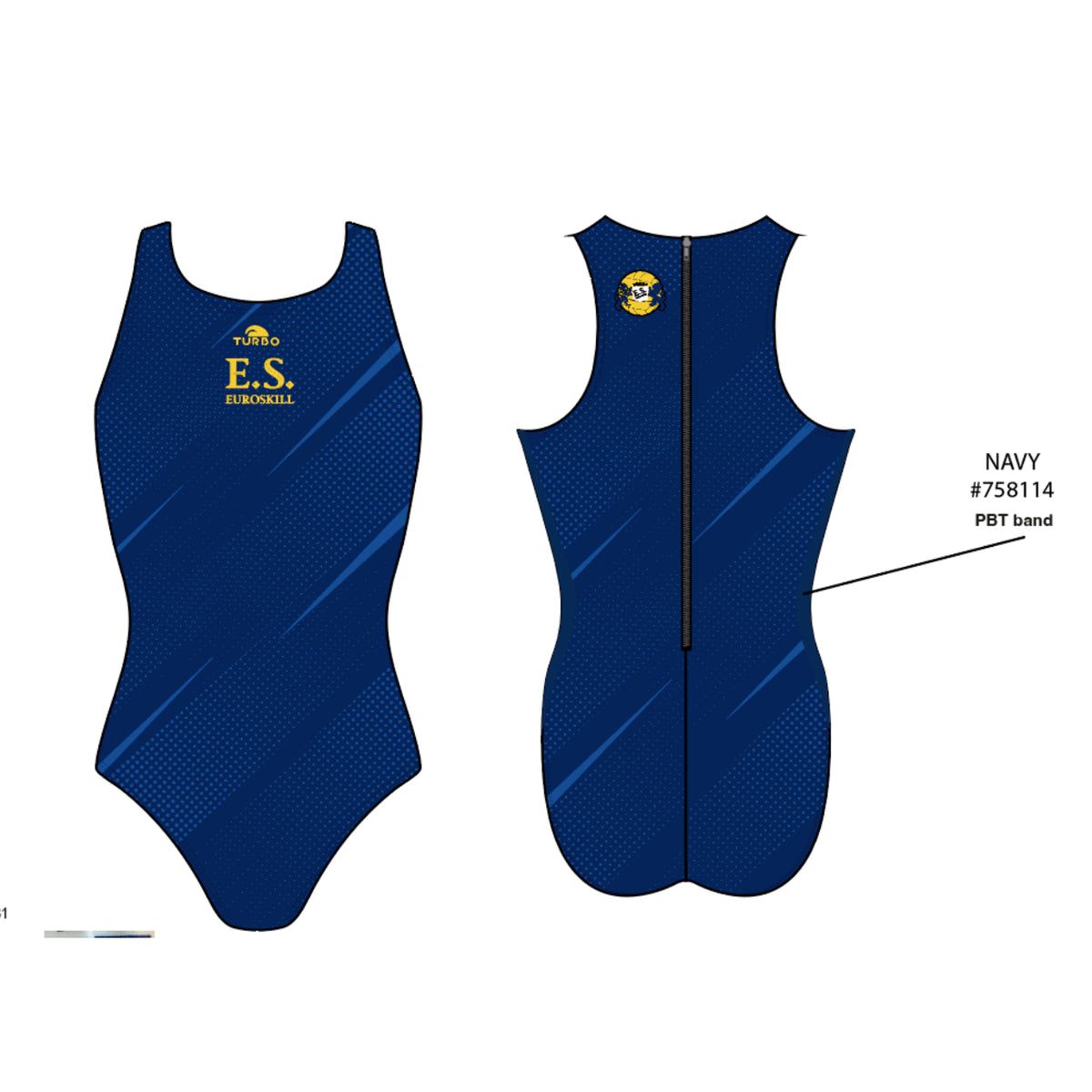 Euroskill WPC Girls Flash Suit