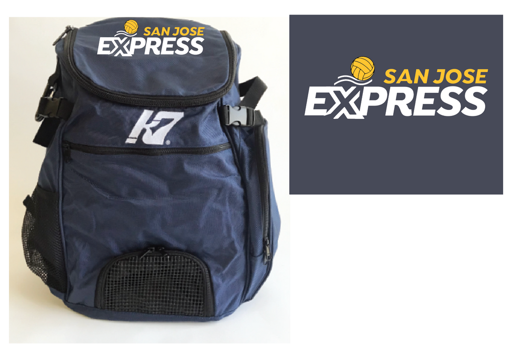 San Jose Express Hydrus II Backpack With Last Name Embroidery