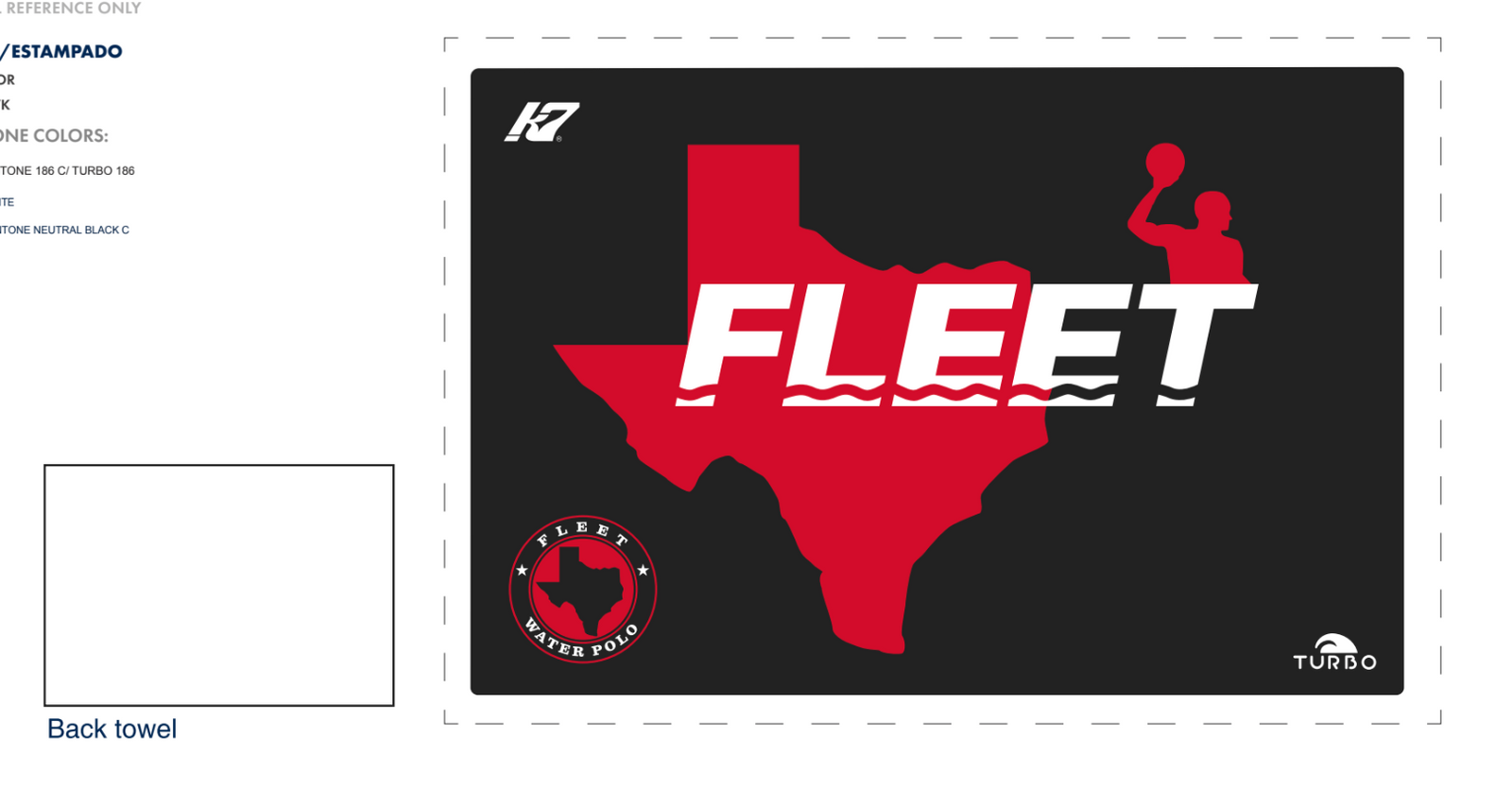 Fleet Water Polo Club - Team Store - Towel